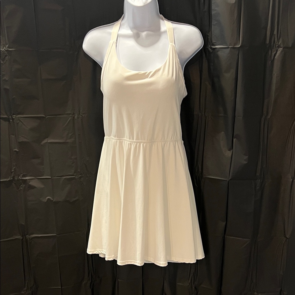 HALARA White Mini Dress